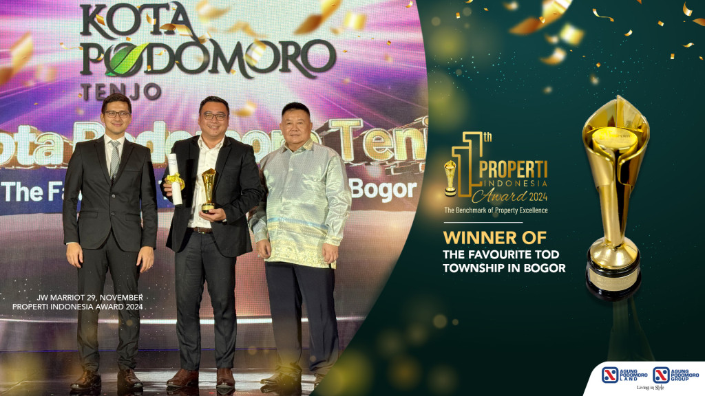 Properti Indonesia Award 2024 THE FAVOURITE TOD (Transit Oriented Development) TOWNSHIP IN BOGOR                                                                                                                                                               